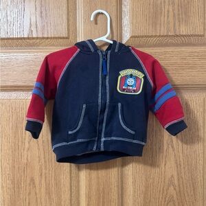Y2K Thomas & Friends Red and Navy Hoodie